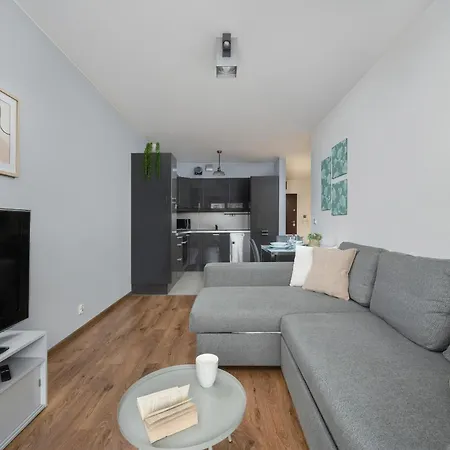 Modern Apartment With Balcony In Wroclaw By Noclegi Renters Exterior photo